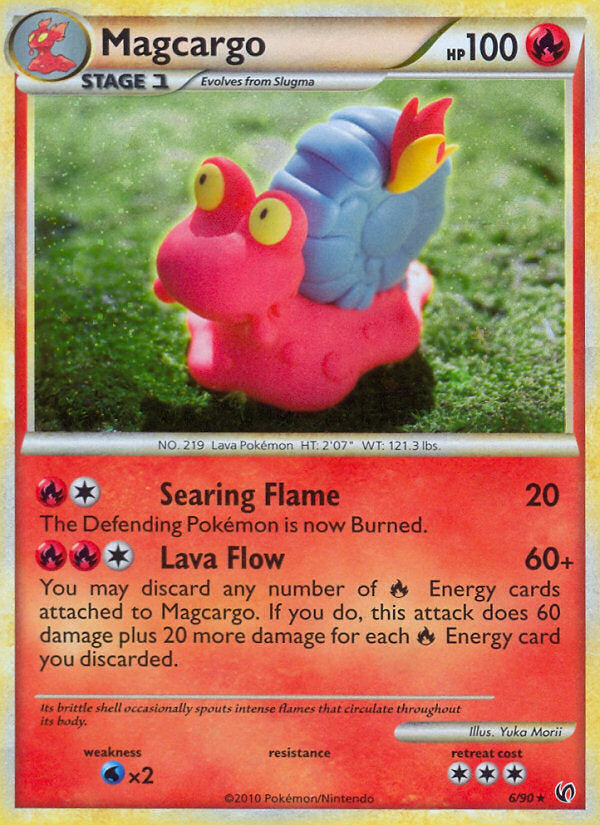 Undaunted Holo Magcargo #6/90